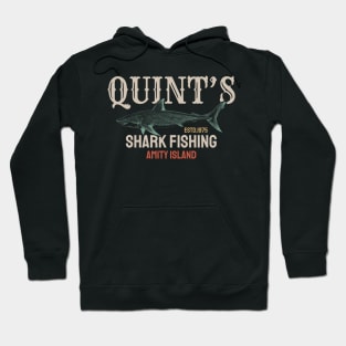 Quint's Shark Fishing - Amity Island 1975 .DNS Hoodie